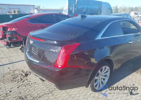 2017 Cadillac Ats Luxury z USA, uszkodzony, nr VIN 1G6AH1RX3H0125723